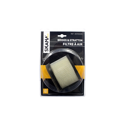filtre à air adaptable pour moteurs briggs & stratton intek ohv de 5,5 à 6,5 ch. longueur : 100 mm largeur : 57 mm hauteur : 76