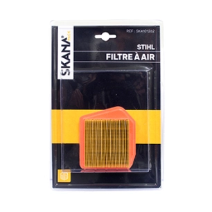 filtre à air adaptable pour débroussailleuse à dos stihl. longueur : 87 mm largeur : 78 mm hauteur : 23 mm pour modèles fs240, f