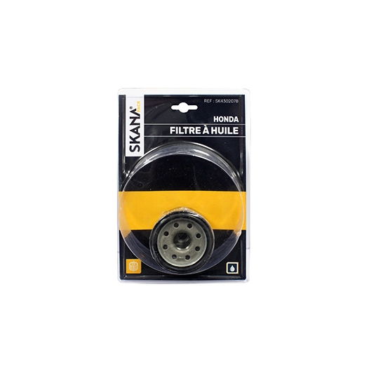 filtre à huile adaptable pour moteurs honda hauteur : 68 mm ø extérieur : 68 mm ø intérieur : 20 mm pour modèles gx360k1, gxv520