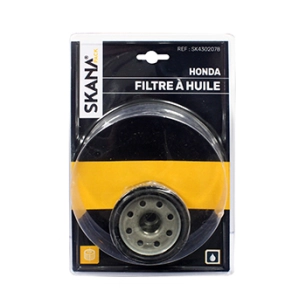 filtre à huile adaptable pour moteurs honda hauteur : 68 mm ø extérieur : 68 mm ø intérieur : 20 mm pour modèles gx360k1, gxv520