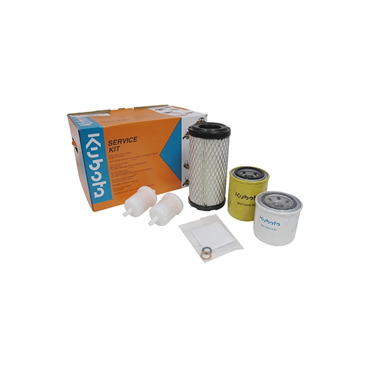 kit entretien 1000 heures pour kubota modèles g26, g26 ii, g26-3, comprenant filtre à huile, filtre à gasoil, filtre à air, filt