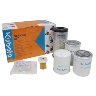 kit entretien 1000 heures pour kubota b2311, b2710, b3030, b3150, comprenant filtre à huile, filtre à gasoil, filtre à air, filt