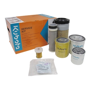 kit entretien 1000 heures pour kubota modèles rtvx900, comprenant filtre à huile, filtre à gasoil, filtres à air, filtres hydrau