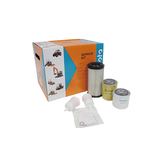 kit entretien 1000 heures pour kubota modèles g261, comprenant filtre à huile, filtre à gasoil, filtre à air, filtre hydraulique