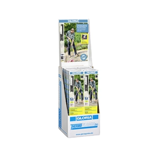 présentoir de 8 désherbeurs électriques gloria. -pl- xgl173 thermoflamm bio electro x 8- d3e incluse : 8 x 0,42€