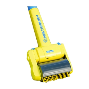 brosse en nylon pour le nettoyage et le traitement des surfaces en bois mou, dur ou en composite. accessoire gloria modèle woodb