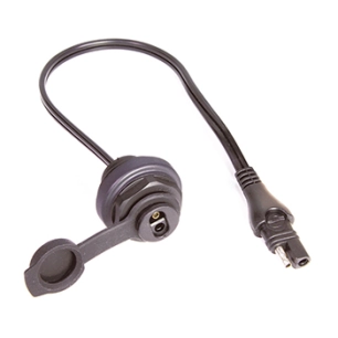 raccord pour chargeur tecmate connexions sae/sae, 10a max, l: 30cm, étanche.