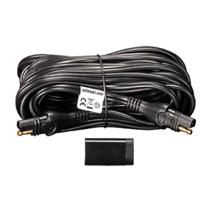 rallonge pour chargeur tecmate connexions sae/sae, 10a, 762 cm / 25 ft.