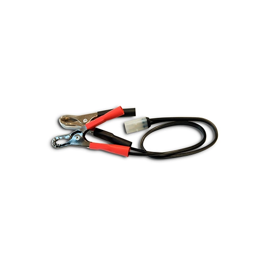 connexion avec pinces pour chargeur optimates, accu mate, accu gard tecmate