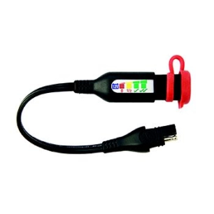 accessoire tecmate. contrôle du système de charge/de l'état de la batterie pour batterie plomb-acide 12 v, avec capacité de conn