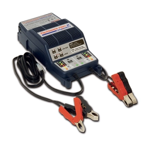 chargeur de batterie tecmate - pour batterie 12 v,activation de batteries mf-agm en 1h - désulfate et récupère les batteries nég