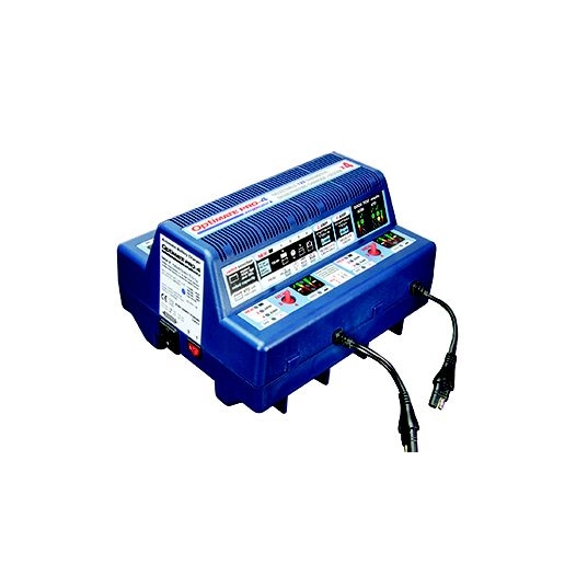 chargeur de batterie tecmate gère jusqu'à 4 batteries en même temps. 4 optimate pro-s en 1 - possibilité de connexion en série -