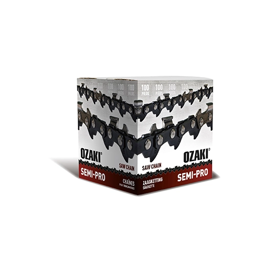 rouleau de chaîne de tronçonneuse ozaki semi-carrée ,3/8 ,043 low pro 100 pieds