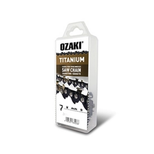 chaîne ozaki semi carrée, 3/8 .043 (1,1mm) low pro, induction titane - 100 entraîneurs