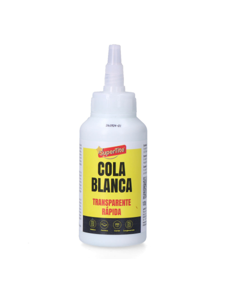 6 colle blanche sèche transparente, 120g