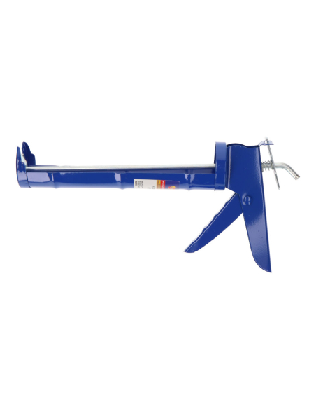 3 pistolet en silicone métallique bleu