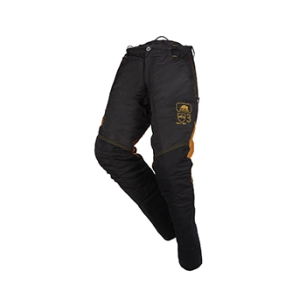 pantalon de protection tronçonnage basepro ce classe 3 design apour compenser le poids et l'accumulation de chaleur plus élevé