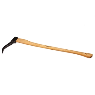 sapie manche bois, avec tête acier ck45 forgée main. longueur : 900 mm. poids de la tête: 1200g
