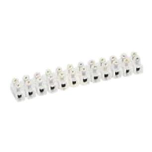 Barette de connexion 2 x 12 nylbloc blanche 6mm2 LEGRAND