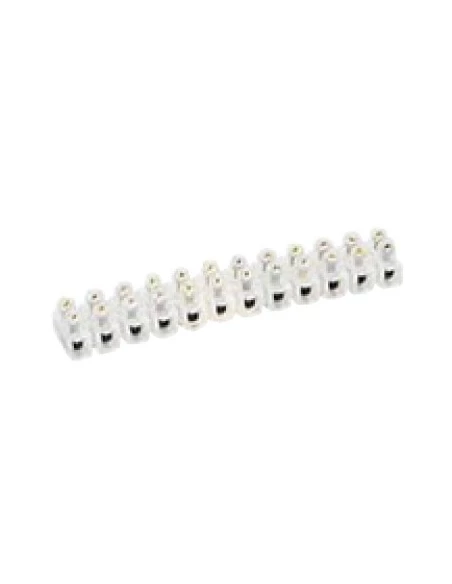 Barette de connexion 2 x 12 nylbloc blanche 10mm² - LEGRAND