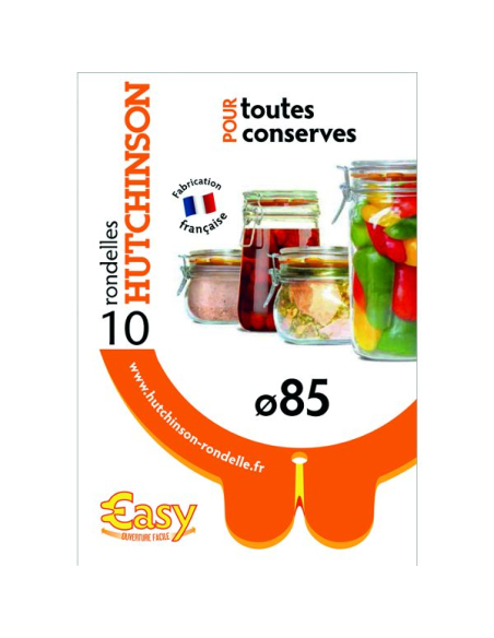 sachet de 10 rondelles universelles - easy - diamètre 85 mm - le joint français