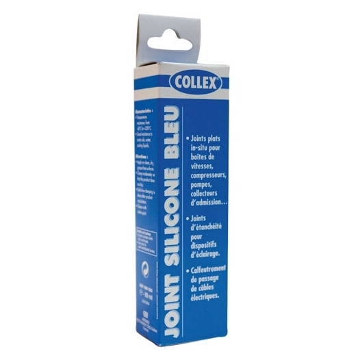 joint silicone auto bleu tube 80ml geb - geb