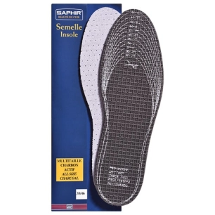 semelle charbon actif multi-taille saphir - saphir