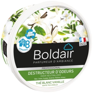 boldair gel destructeur d'odeur thé blanc 300g - boldair
