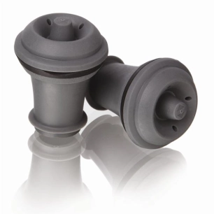 lot de 2 bouchons - wacuum wine stoppers - vacuvin