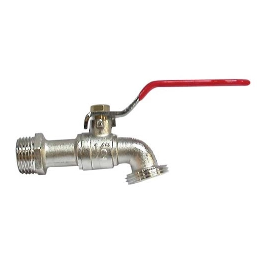 robinet de jardin 1/4tour 15x21-nez 20x27 vrac - boutte