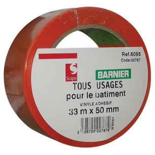 adhésif multiusages 33mx50mm orange scapa - barnier