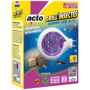 acto griil insectes lampe led uv - acto