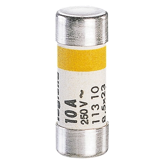 fusible 8x23 10a sans voyant - legrand