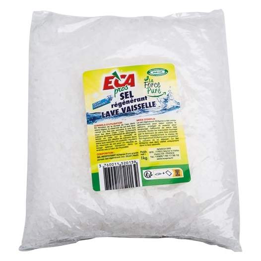 ecapros sel regenerant lave vaisselle sachet 12kg - eca pros