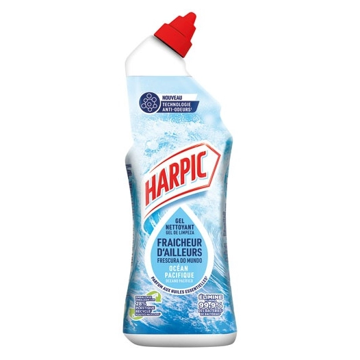 harpic gel wc ocean pacifique 750 ml - harpic