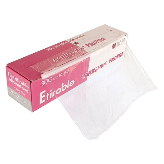 rouleau film fraîcheur étirable 300 m x 0.30 m - sphere