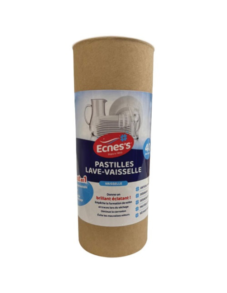 pastilles lave-vaisselle ecness 5 en 1 x25 - ecness
