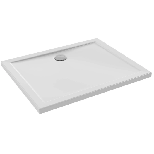 Receveur extra-plat Kyreo rectangulaire à poser ou à encastrer 90x70 cm -blanc - Jacob Delafon