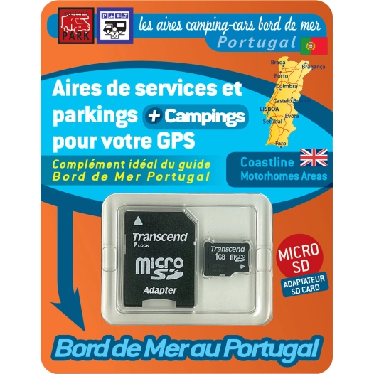 carte sd pour gps garmin bord de mer portugal - trailer's park