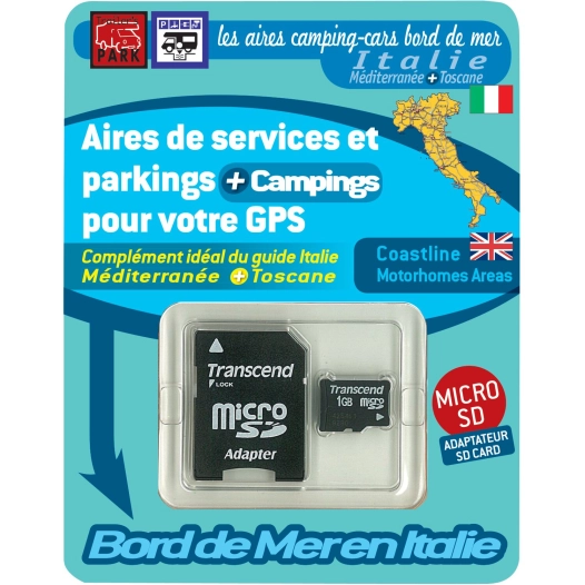 carte sd pour gps garmin bord de mer italie - trailer's park