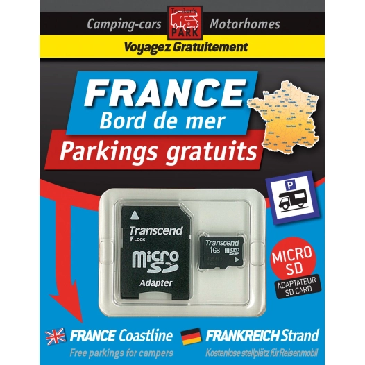 carte sd aires gratuites france - bord de mer - trailer's park
