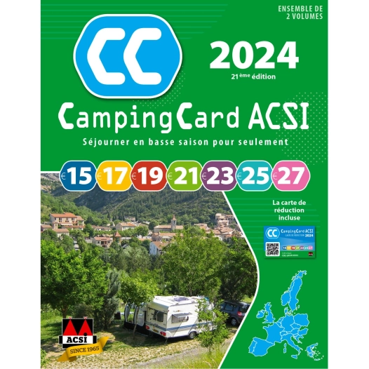 guide campingcard 2024 français - acsi