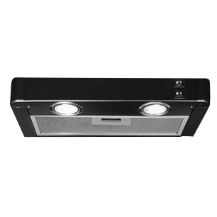 hotte à recyclage click noire - baraldi