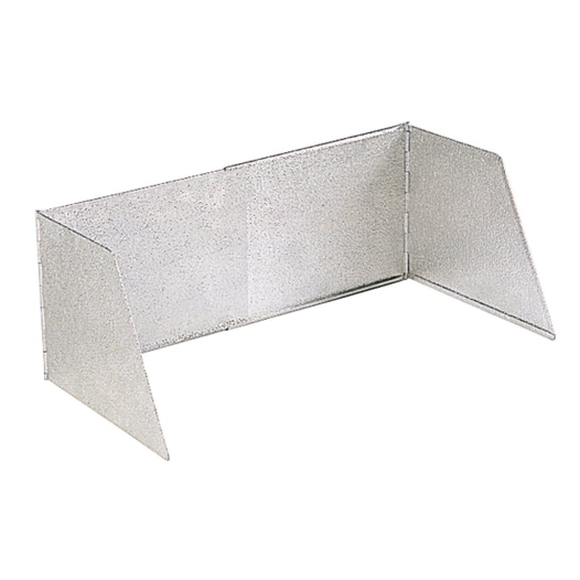 pare-flammes aluminium extensibles hauteur 24 cm. - crespo