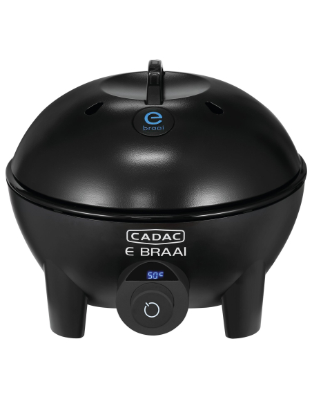 barbecue de table électrique e-braai noir - cadac