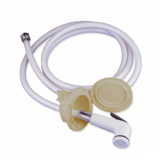 douchette extérieure coulissante beige