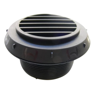 bouche de sortie d'air chauffage bouche droite noire d60 - webasto