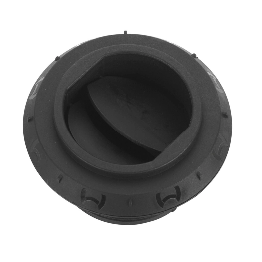 bouche de sortie d'air chauffage bouche obturable noire d60 - webasto