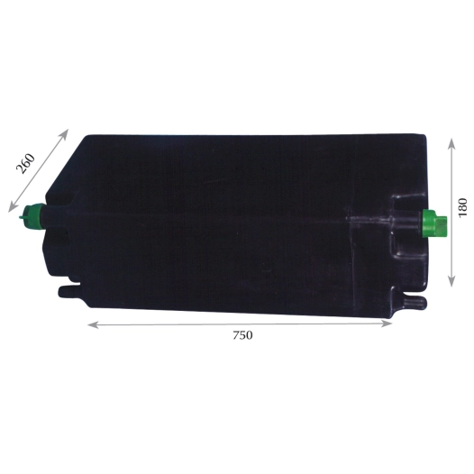 réservoir eaux usées 30 litres - promens