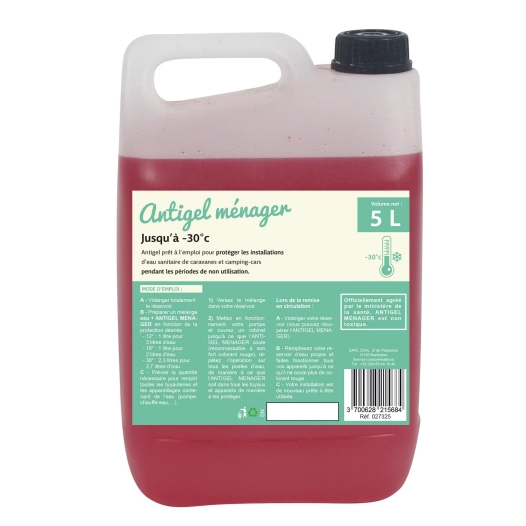 antigel ménager bidon de 5 litres